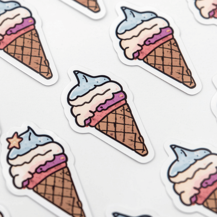 Stickers en planche personnalisés, forme libre — imprimeur Marseille